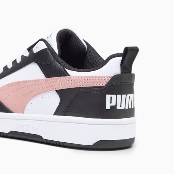 Tenis Rebound V6 Gamuza, PUMA White-Future Pink-PUMA Black, large-MEX