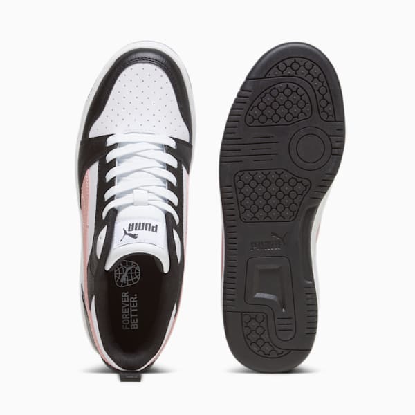 Tenis Rebound V6 Gamuza, PUMA White-Future Pink-PUMA Black, large-MEX