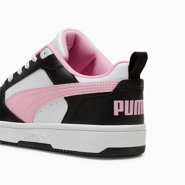 Rebound V6 Low Sneakers, PUMA Black-Pink Lilac-PUMA White, large-ZAF
