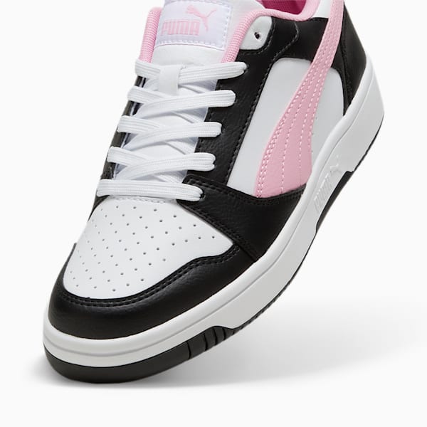 Rebound V6 Low Sneakers, PUMA Black-Pink Lilac-PUMA White, large-ZAF