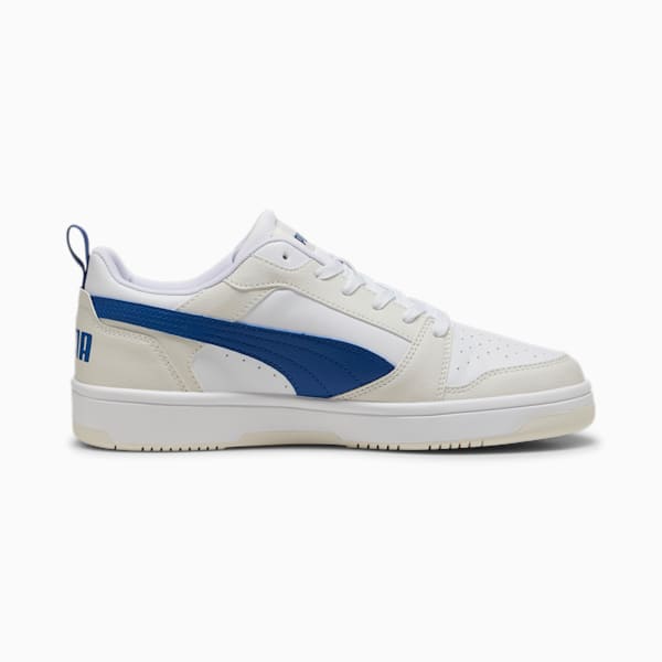 Rebound V6 Low Sneakers, Vapor Gray-Clyde Royal-PUMA White, large-ZAF