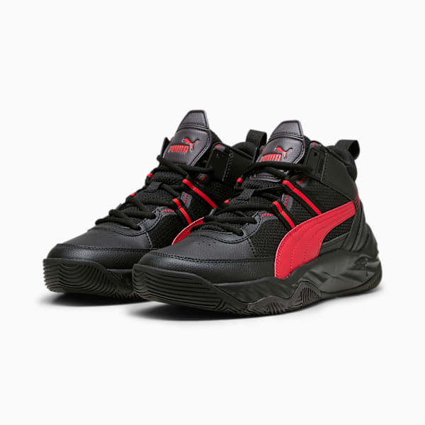 Tenis deportivos PUMA Rebound Future NextGen, PUMA Black-For All Time Red-Dark Coal, large-MEX