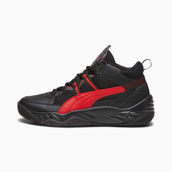 Tenis deportivos PUMA Rebound Future NextGen, PUMA Black-For All Time Red-Dark Coal, large-MEX