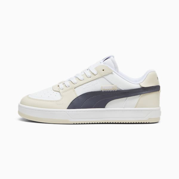 Caven 2.0 VTG Sneakers, PUMA White-Galactic Gray-Alpine Snow, large-ZAF