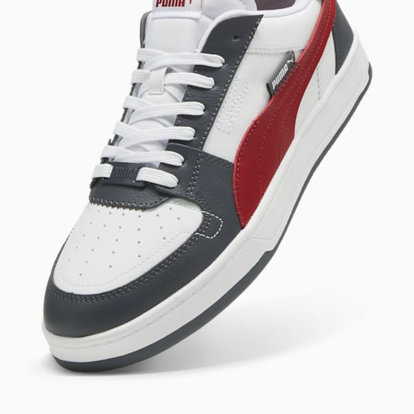 Caven 2.0 VTG Sneakers, PUMA White-Intense Red-Gray Skies, large-ZAF