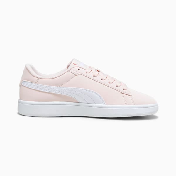 PUMA Smash 3.0 Buck Sneakers, Frosty Pink-PUMA White-PUMA Gold, large-ZAF