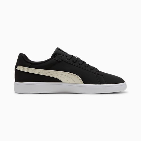 PUMA Smash 3.0 Buck Sneakers, PUMA Black-Alpine Snow-PUMA White, large-ZAF