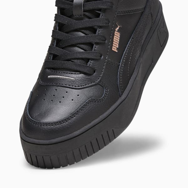 Carina Street Mid Women's Sneakers, PUMA Black-PUMA Black-Rose Gold, large-ZAF
