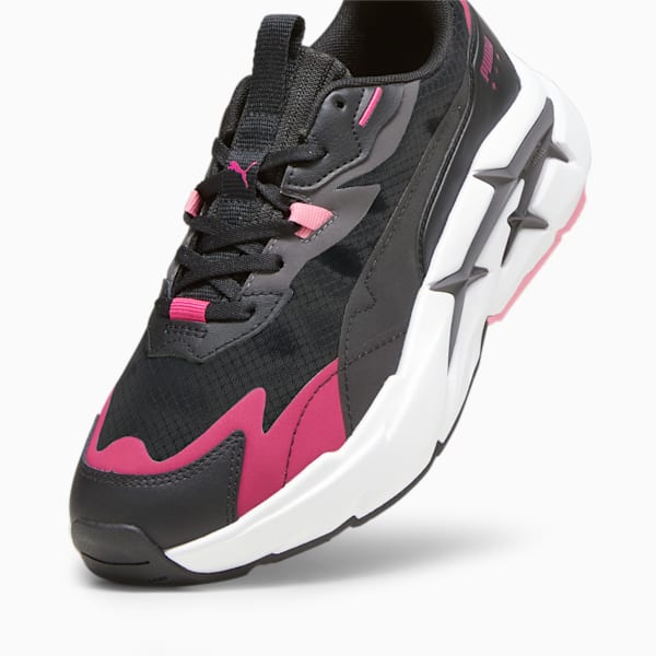 Spina Nitro Women's Sneakers, PUMA Black-Pinktastic, large-ZAF