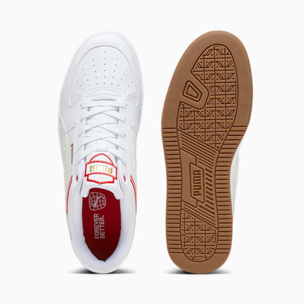 Tenis deportivos PUMA Caven 2.0 Retro Academia, PUMA White-Warm White-For All Time Red-Gold, large-MEX