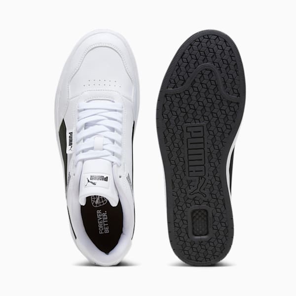 Court Ultra Lite Logo Sneakers, PUMA White-PUMA Black, large-ZAF