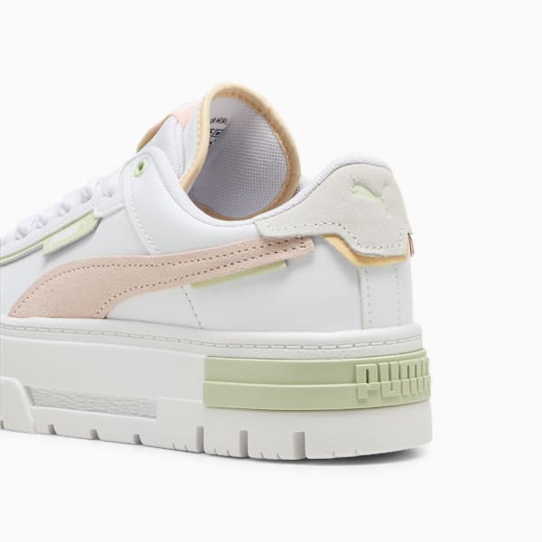 Tenis deportivos Mayze Crashed para mujer, PUMA White-Rosebay, large-MEX