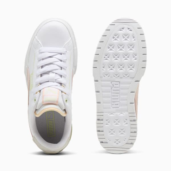 Tenis deportivos Mayze Crashed para mujer, PUMA White-Rosebay, large-MEX