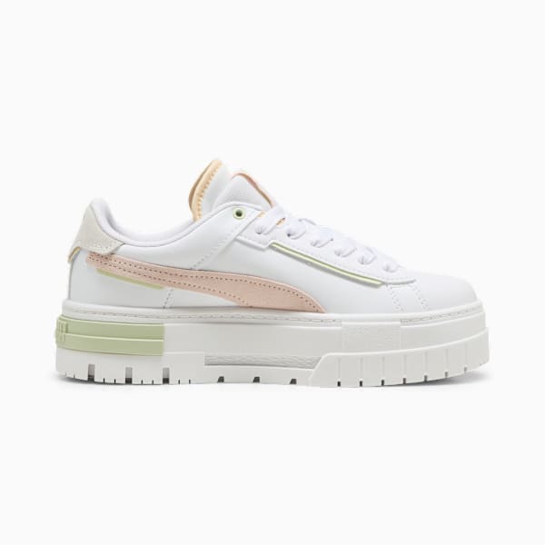 Tenis deportivos Mayze Crashed para mujer, PUMA White-Rosebay, large-MEX