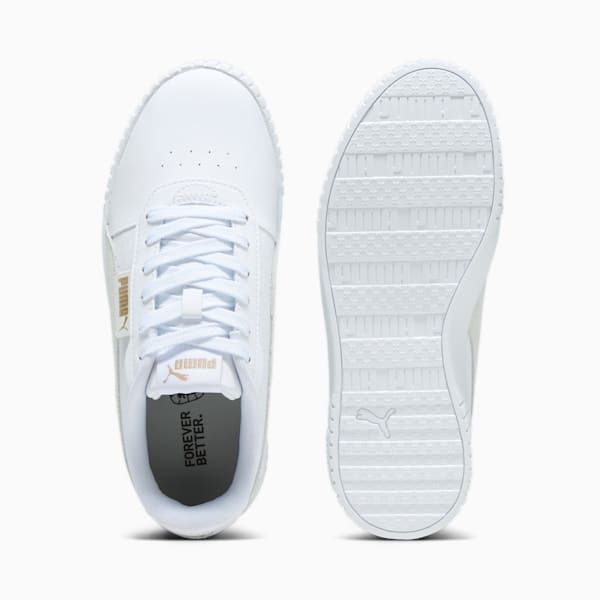 Carina 2.0 Women's Sneakers, PUMA White-PUMA Gold, large-ZAF