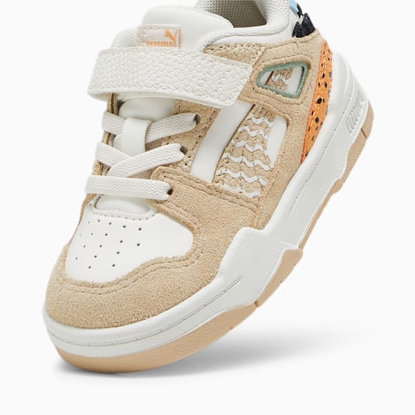 Slipstream Mix Match Toddlers' Sneakers, Warm White-Granola-Silver Sky, large-ZAF