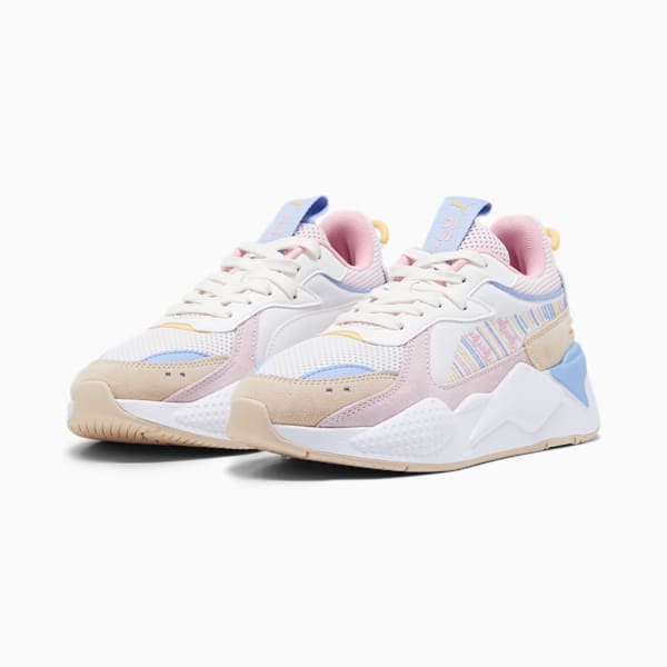 RS-X Sweater Weather Youth Sneakers, Warm White-PUMA White, large-ZAF