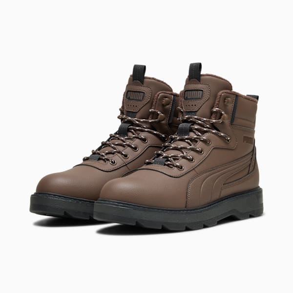 Desierto v3 Boots, Flat Bronze-Flat Bronze-Flat Dark Gray, large-ZAF