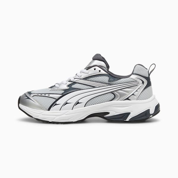 Zapatillas PUMA Morphic, Glacial Gray-PUMA White-Strong Gray, large-ARG