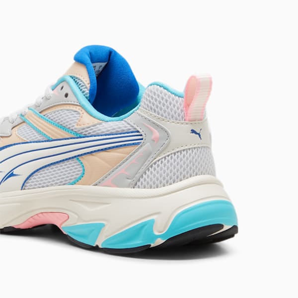 Zapatillas PUMA Morphic, Feather Gray-Team Aqua-Frosted Ivory, large-ARG