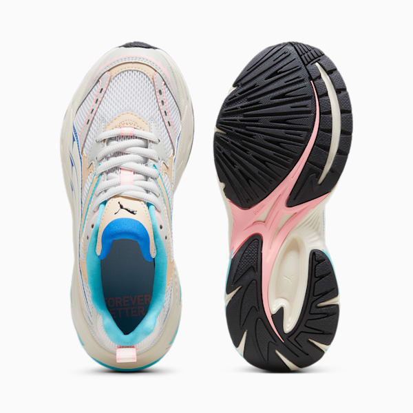Zapatillas PUMA Morphic, Feather Gray-Team Aqua-Frosted Ivory, large-ARG