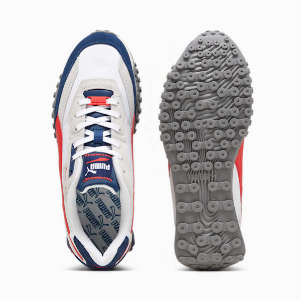 Blktop Rider Sneakers, PUMA White-Persian Blue, large-ZAF