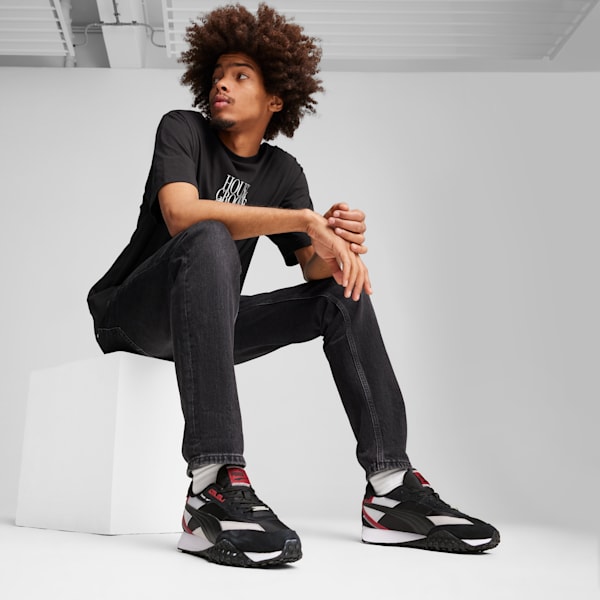 Zapatillas Blktop Rider, PUMA Black-Cool Light Gray, large-ARG