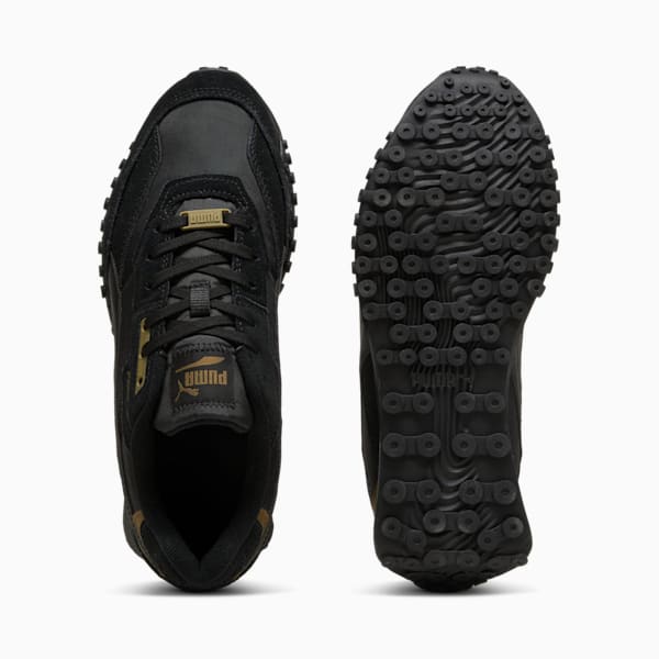 Blktop Rider Sneakers, PUMA Black-Wild Willow, large-ZAF