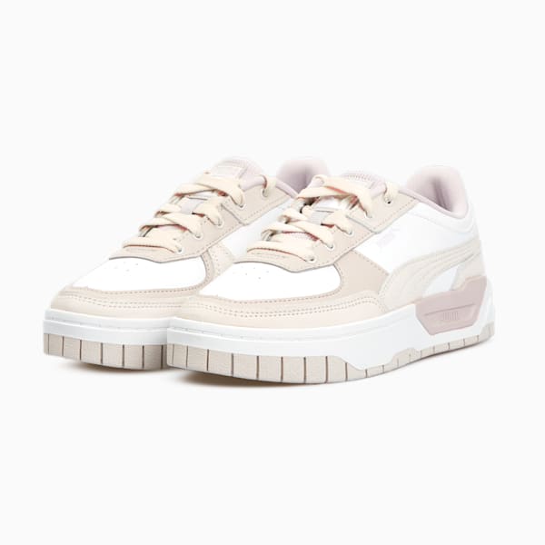 Cali Dream Pastel Sneakers Women, PUMA White-Feather Gray-Vapor Gray, large-ZAF