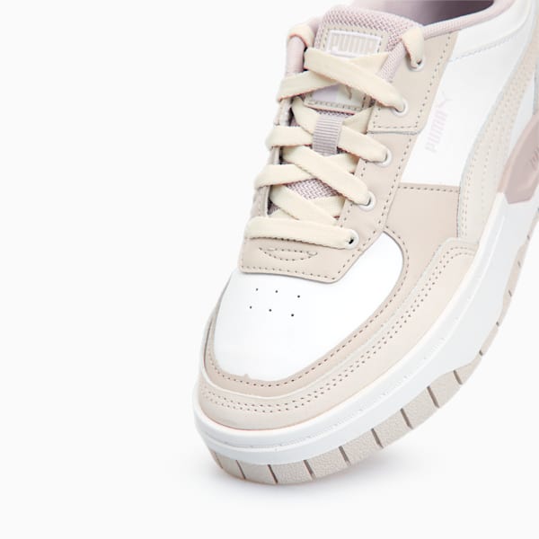 Cali Dream Pastel Sneakers Women, PUMA White-Feather Gray-Vapor Gray, large-ZAF