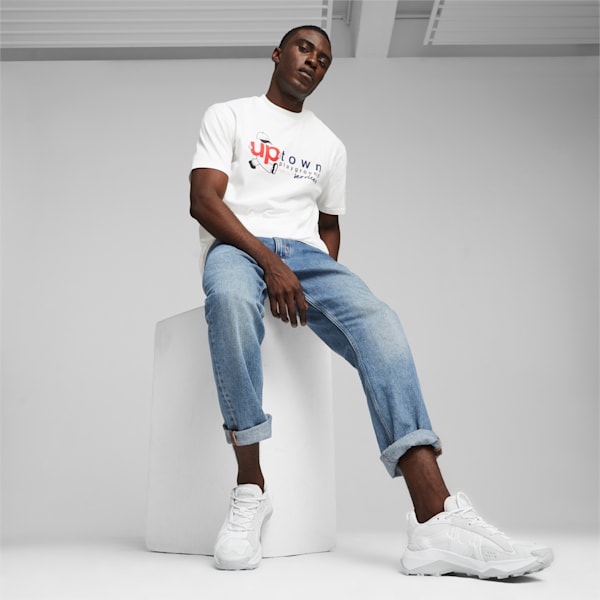 Explore NITRO Sneakers, PUMA White-Ash Gray, large-ZAF