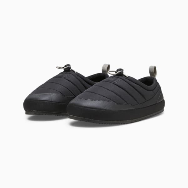 Pantufla PUMA Tuff Padded Plus, PUMA Black-Concrete Gray, large-MEX