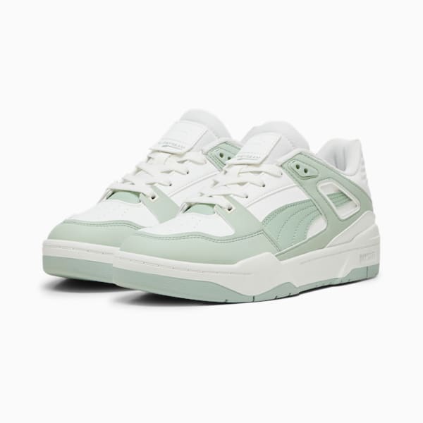 Slipstream Deboss Women's Sneakers, Green Fog-Warm White, large-ZAF