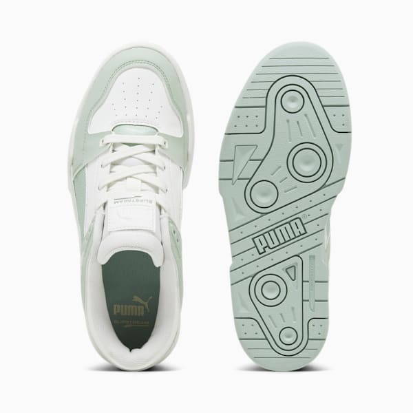 Slipstream Deboss Women's Sneakers, Green Fog-Warm White, large-ZAF