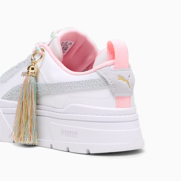 Mayze Stack Fashion Women's Sneakers, PUMA White, large-ZAF