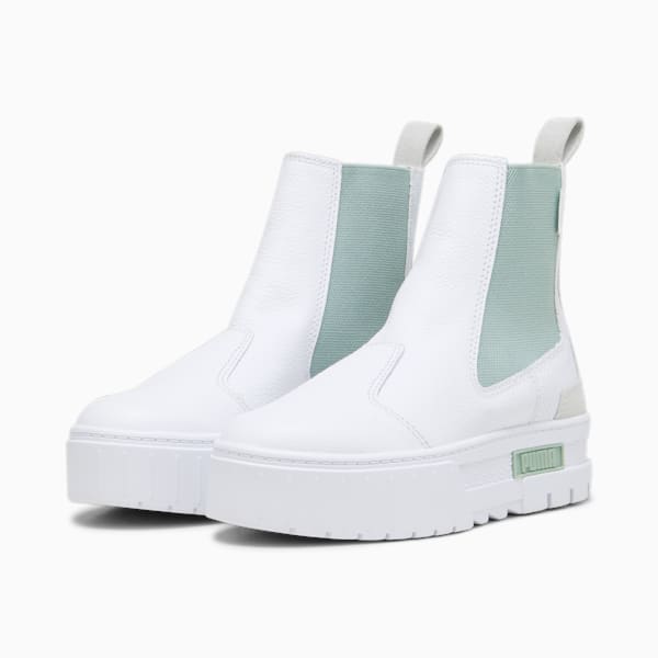Mayze Chelsea Luxe Sneakers Women, PUMA White, large-ZAF