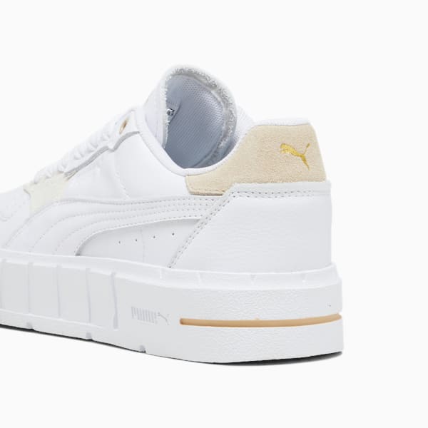 Cali Court Match Sneakers Women, PUMA White-Granola, large-ZAF