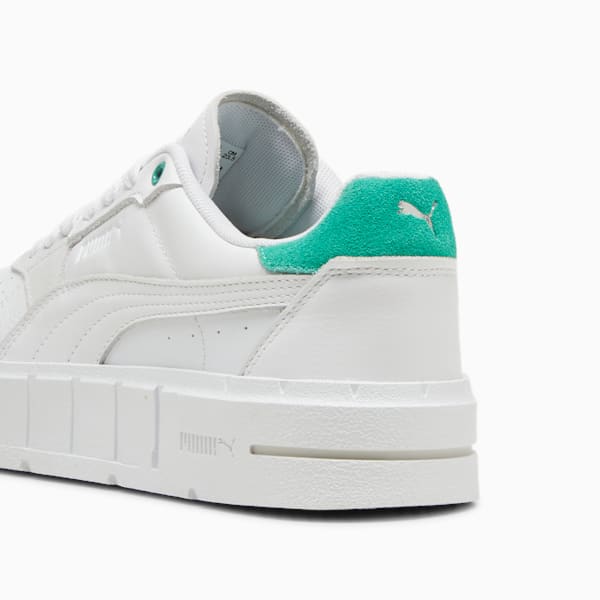 Cali Court Match Sneakers Women, PUMA White-Jade Frost, large-ZAF