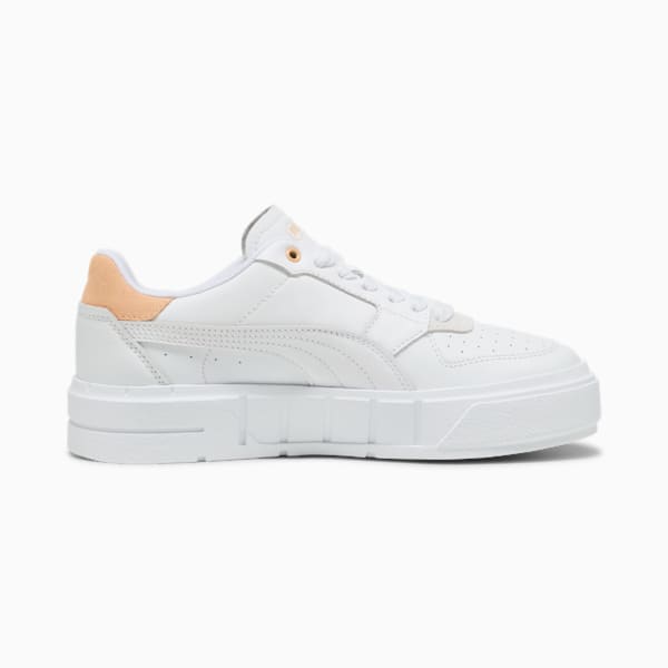 Cali Court Match Sneakers Women, PUMA White-Almost Apricot, large-ZAF