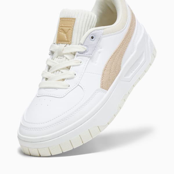 Cali Dream Corduroy Chic Women's Sneakers, PUMA White-Sand Dune, large-ZAF