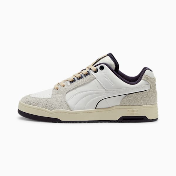 MMQ Service Line Slipstream Lo Sneakers, PUMA White-New Navy, large-ZAF