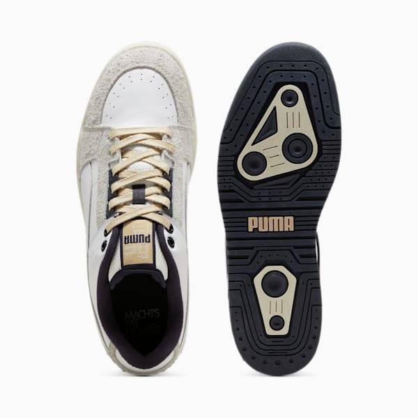 MMQ Service Line Slipstream Lo Sneakers, PUMA White-New Navy, large-ZAF