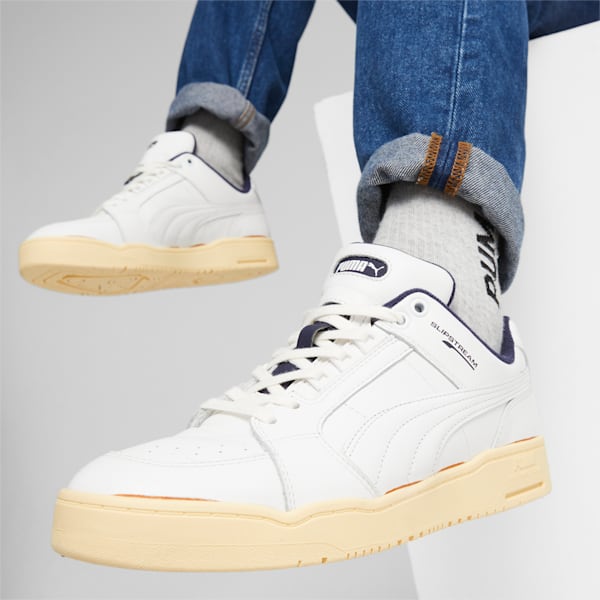 Zapatillas Slipstream Lo "The Never Worn", PUMA White-New Navy-Light Straw, large-ARG