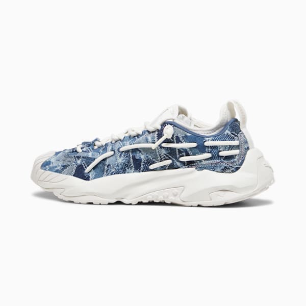 Plexus Tateless Tastemaker Sneakers, Strong Blue-Frosted Ivory, large-ZAF