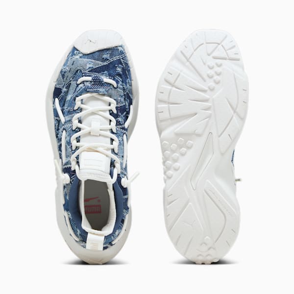 Plexus Tateless Tastemaker Sneakers, Strong Blue-Frosted Ivory, large-ZAF
