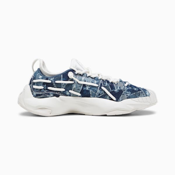Plexus Tateless Tastemaker Sneakers, Strong Blue-Frosted Ivory, large-ZAF