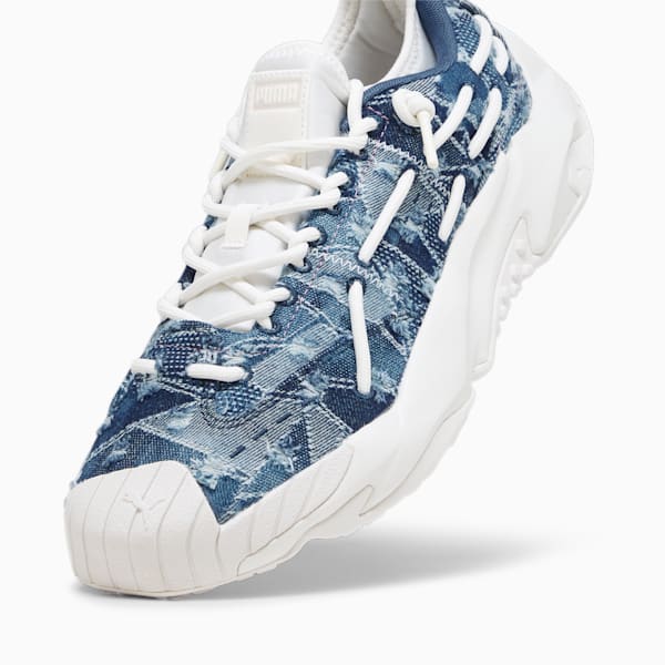 Plexus Tateless Tastemaker Sneakers, Strong Blue-Frosted Ivory, large-ZAF