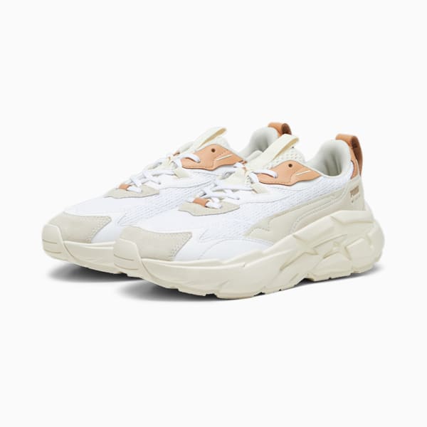 Spina NITRO PRM Women's Sneakers, PUMA White-Alpine Snow, large-ZAF
