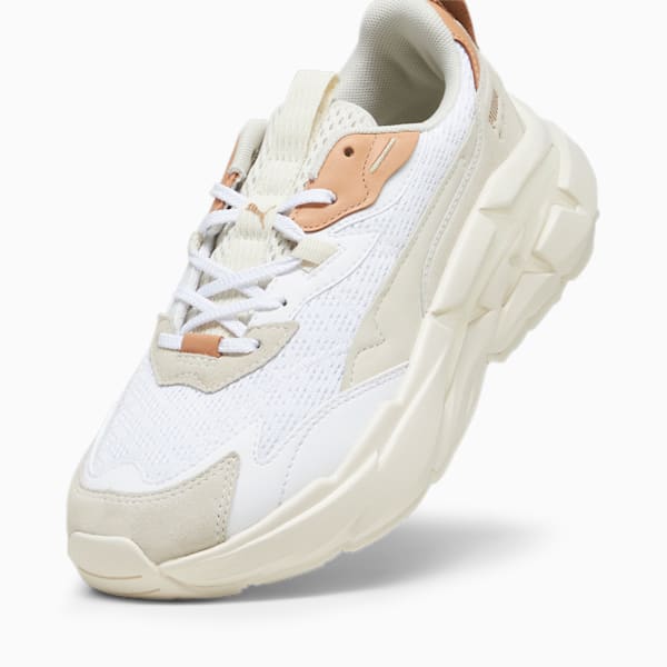 Spina NITRO PRM Women's Sneakers, PUMA White-Alpine Snow, large-ZAF