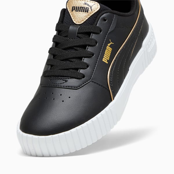 Carina 2.0 Pop Up Metallics Women's Sneakers, PUMA Black-PUMA Gold-PUMA White, large-ZAF